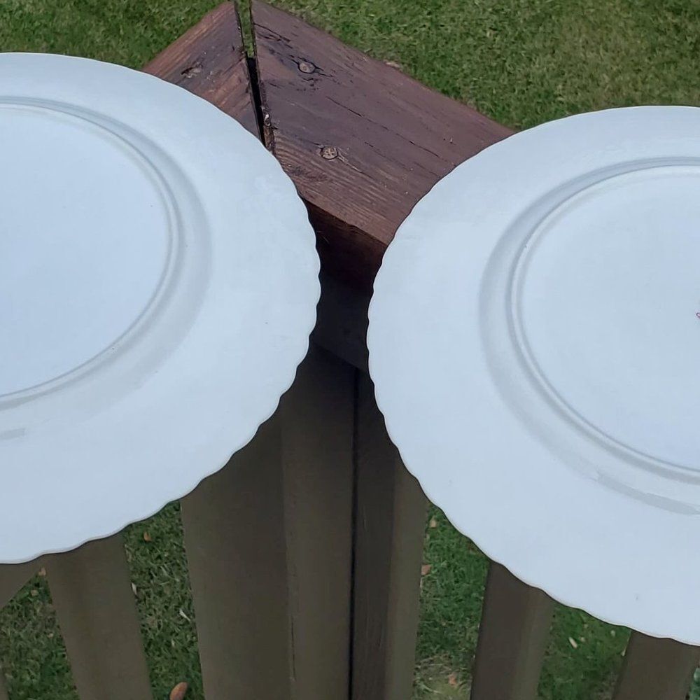 3 Plates Royal Albert Centennial Rose 2 Dinner 1 Salad Plate Bone China England - Picture 5 of 9